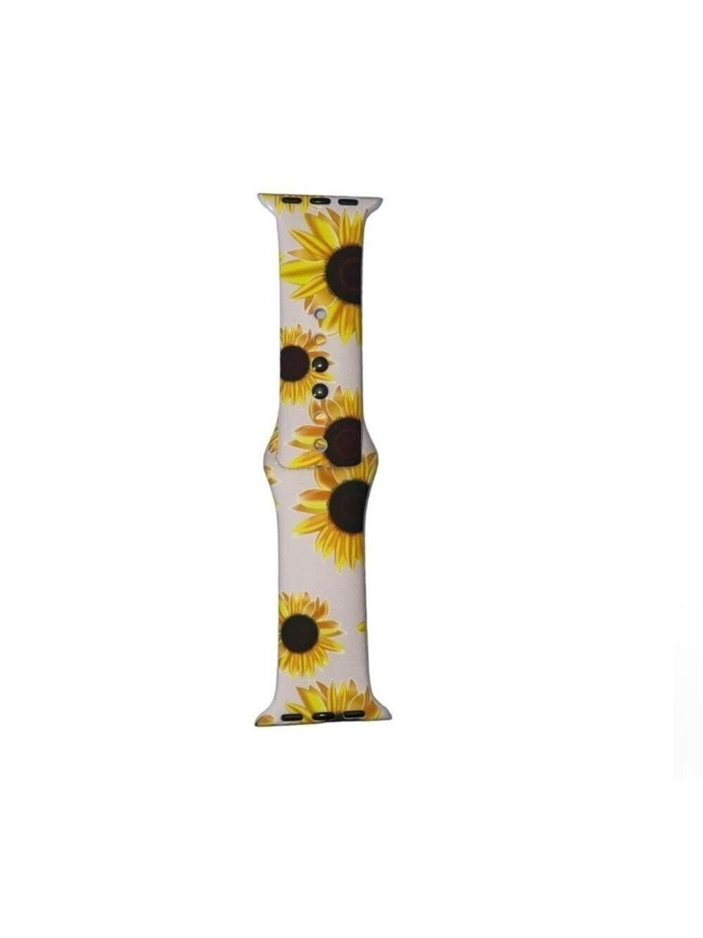 Sunflower Print Watch Band‎